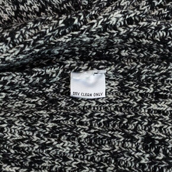 Vintage Italian Knit Cardigan L Sweater 100% Fine Merino Wool Normcore Scandi - Picture 10 of 13